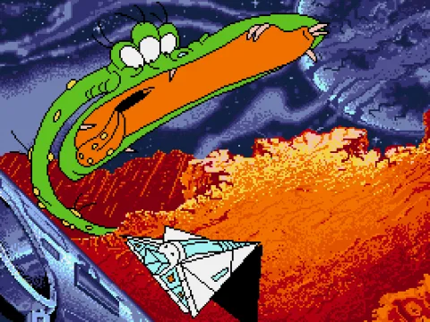 
											Snakey like crunchy spaceships!