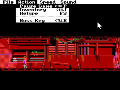 
											The junkyard is the first and by far the largest area in the game. You explore every corner and bring up the menu