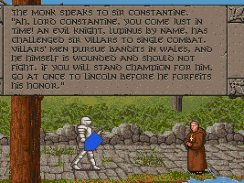 
											Meeting a monk.