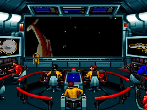 
											In Battle with an Elasi ship