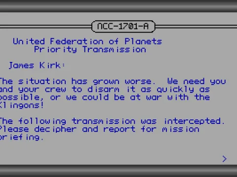 
											Mission briefing