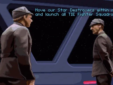 
											Dark Forces are in attack mode  (intro sequence)