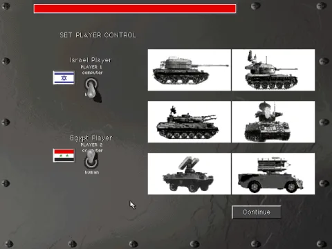 
											Player control settings for a single scenario.