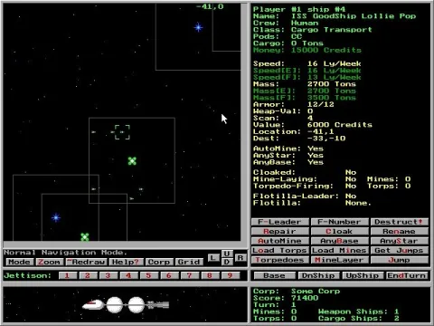 
											Ship stats.