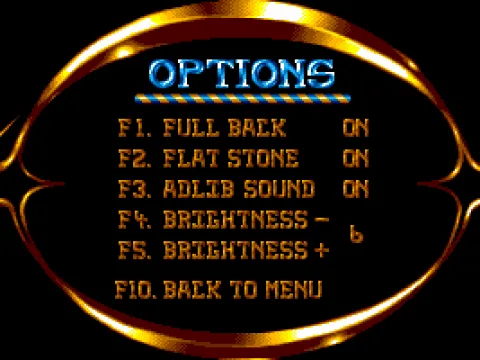 
											Options