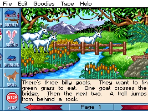 
											The story of Three Billy Goats