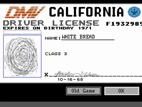 
											Entering my name