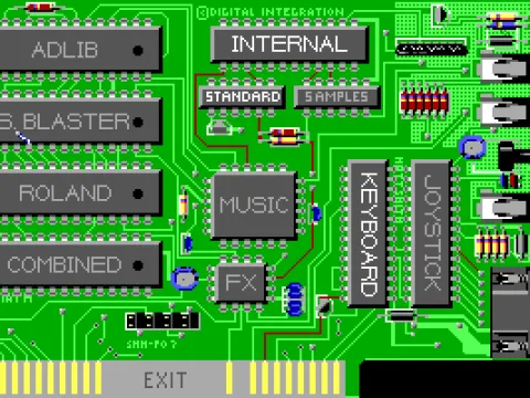 
											Controls and sound config (EGA)