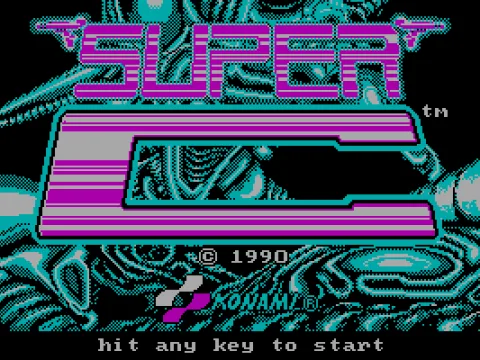 
											Title screen (CGA)