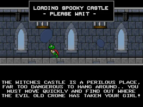 
											Spooky Castle Begin