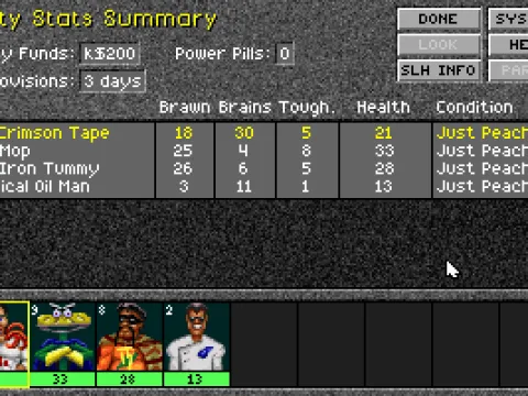 
											Party Stats
