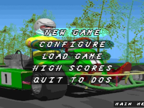 
											Main menu.