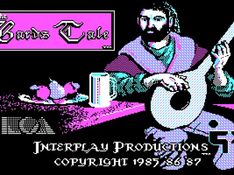
											Title screen (CGA)