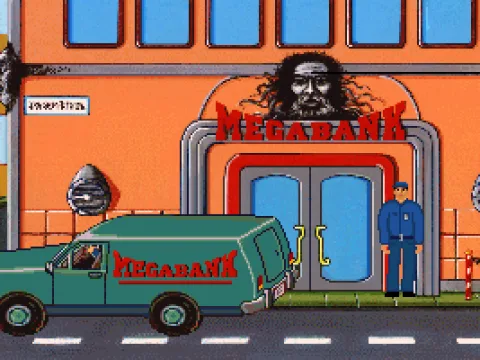 
											Mega Bank - The scene of the crime