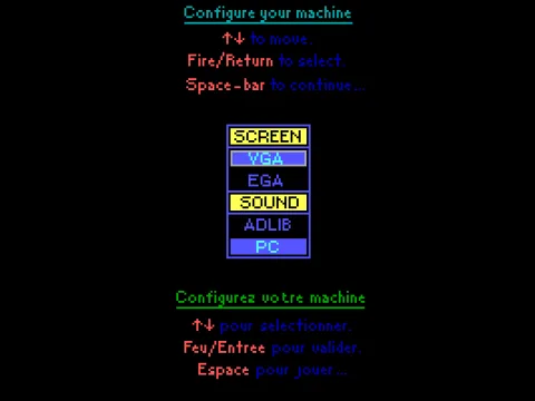 
											Configuration options.