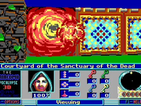 
											Some walls can be destroyed with fireballs.