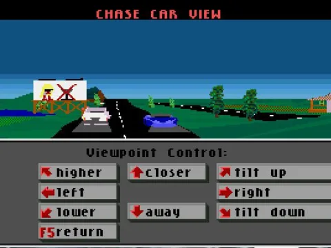 
											Chase car view