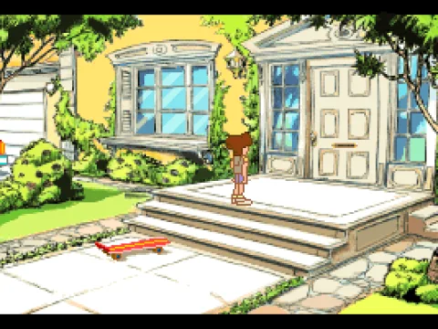 
											In front of Willy's house