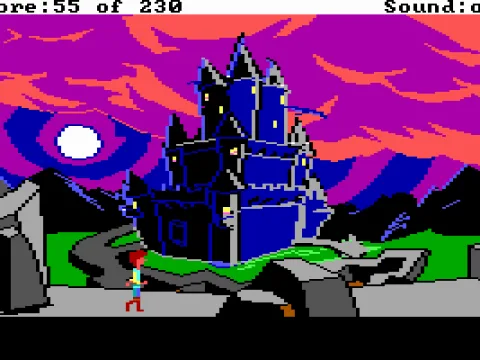 
											The castle of the Horned King.