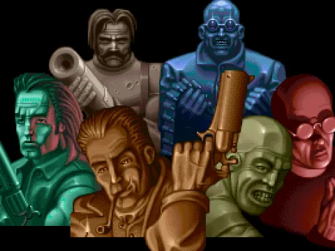 
											Choose one of six hard nailed mercenaries