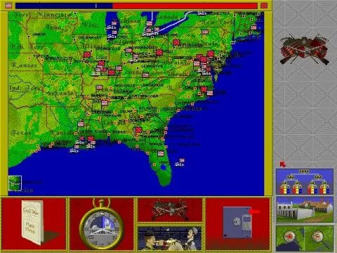 
											The Map (aka Strategic Mode)