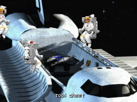 
											Low, Brink and Robbins in the opening sequence