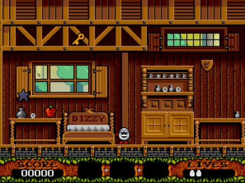 
											Inside Dizzy's home