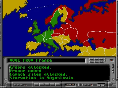 
											Troop movements in Fortress Europe