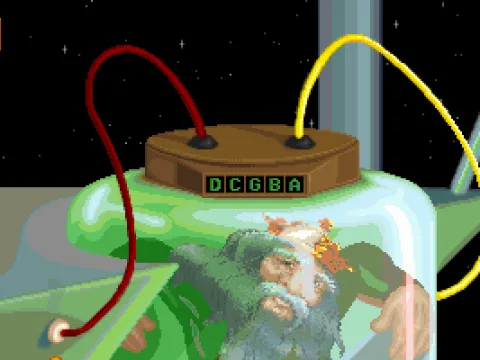 
											Poor King Wacky.  Save him by finding the password that would decode the mechanism