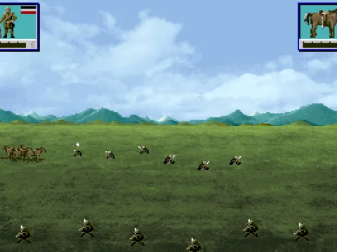 
											Cavalry vs Infantry