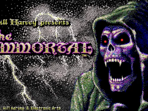 
											The title screen.