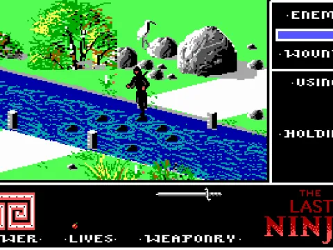 
											Jumping the river stones