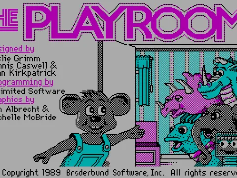 
											Title screen (CGA)