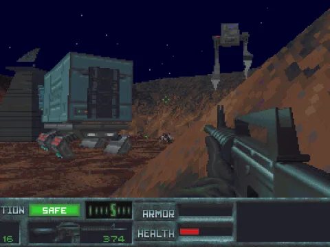 
											In game action