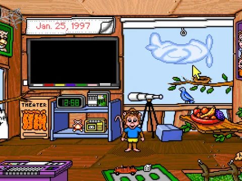 
											Clicking On Some Items Result In An Animation