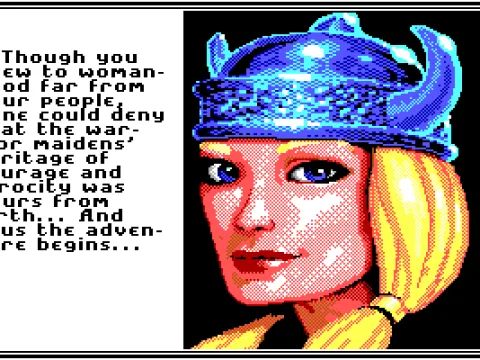 
											The Valkyrie character.