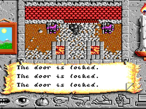 
											This building must be pretty important - the door is locked and there are two guards.
