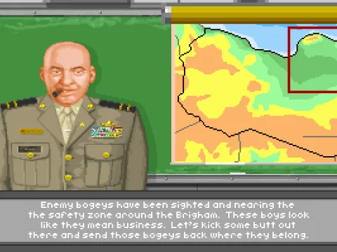 
											Mission briefing