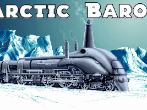 
											Title screen (as Arctic Baron)