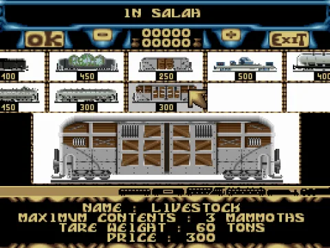 
											We decided on a livestock wagon...
