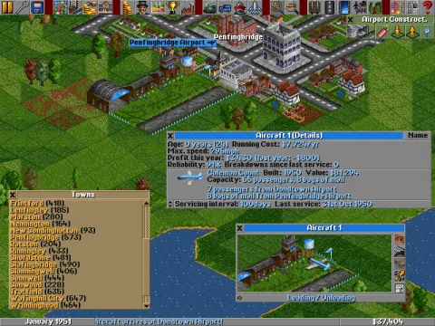 
											Aircraft in the game