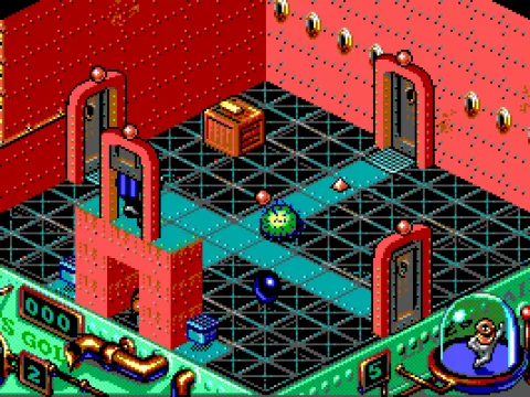 
											The first room (EGA)