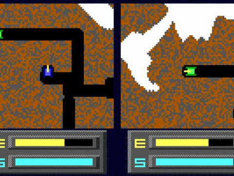 
											Tunneling through the dirt... (CGA tweaked)