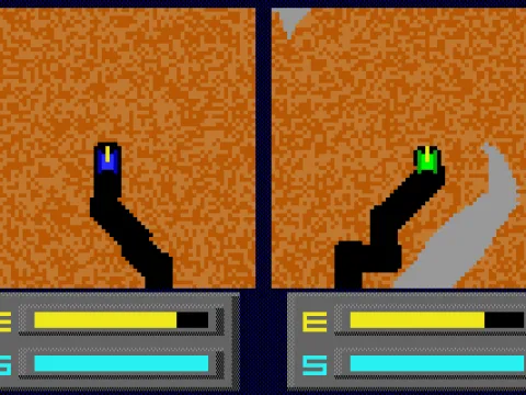 
											Tunneling through the dirt... (MCGA/VGA)