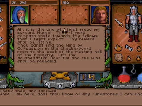 
											Talking to NPCs