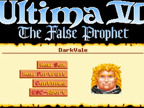 
											Character Creation