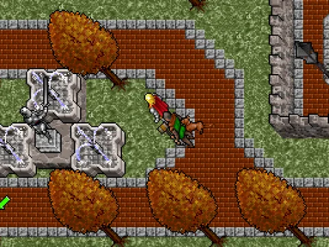 
											Having a break at a little fountain