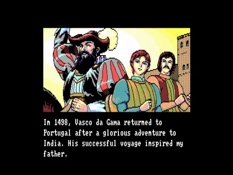 
											The opening sequence (EGA)