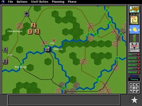 
											The game map