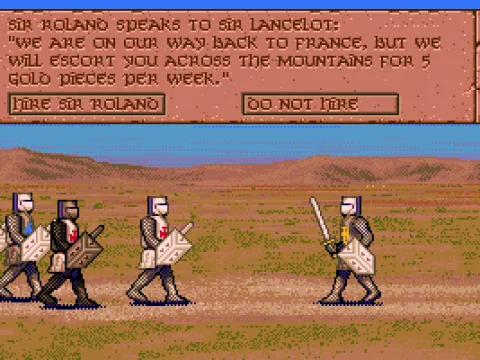 
											Hiring Sir Roland.